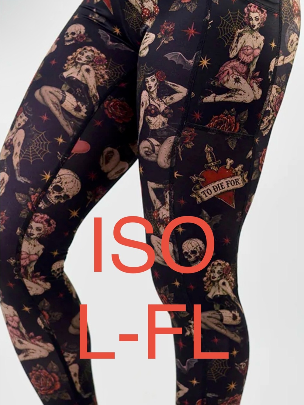 ISO CVG “Zombie Pinup” leggings large or medium full length